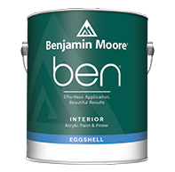 Ben Waterborne Interior Paint- Eggshell F626 | bm-color
