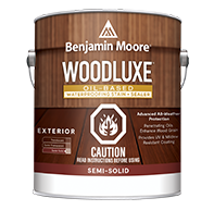 Woodluxe® Oil-Based Waterproofing Stain + Sealer - Semi-Solid K593 | bm-color