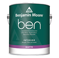 Ben Waterborne Interior Paint- Matte F624 | bm-color