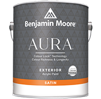 Aura Waterborne Exterior Paint - Satin Finish F631 | bm-color