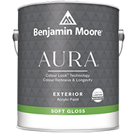 Aura Waterborne Exterior Paint - Soft Gloss Finish F632 | bm-color