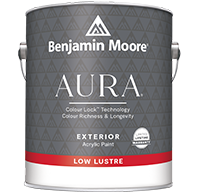 Aura Waterborne Exterior Paint - Low Lustre Finish F634 | bm-color