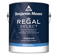 Regal Select Waterborne Interior Paint - Eggshell F549 | bm-color