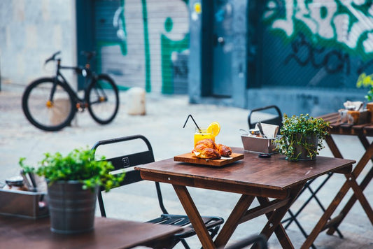 Wooden Outdoor Table | bm-color