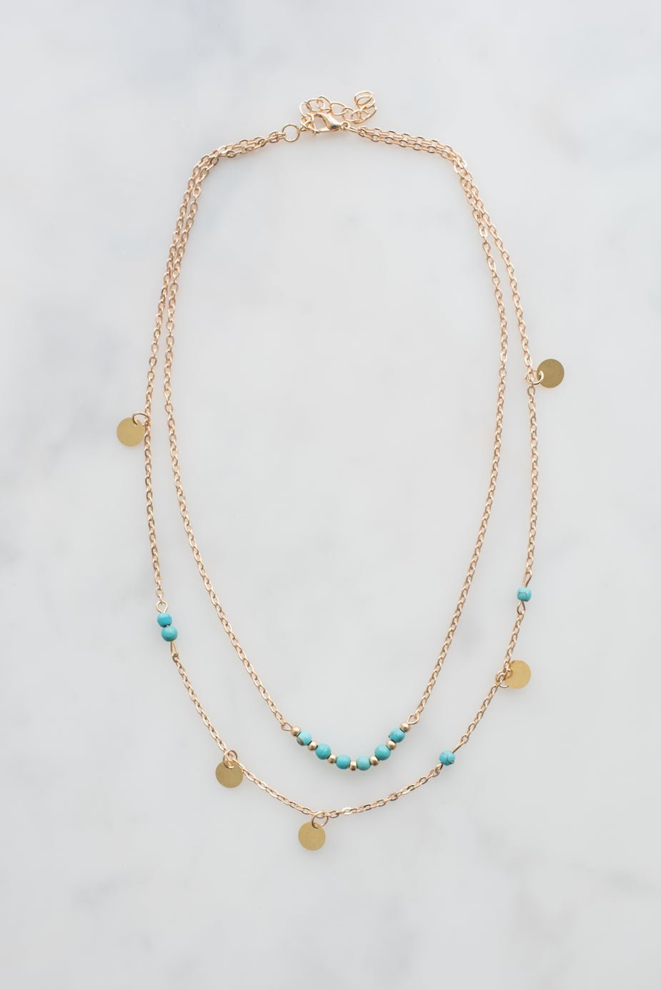 Pretty Gold Necklace | bm-color