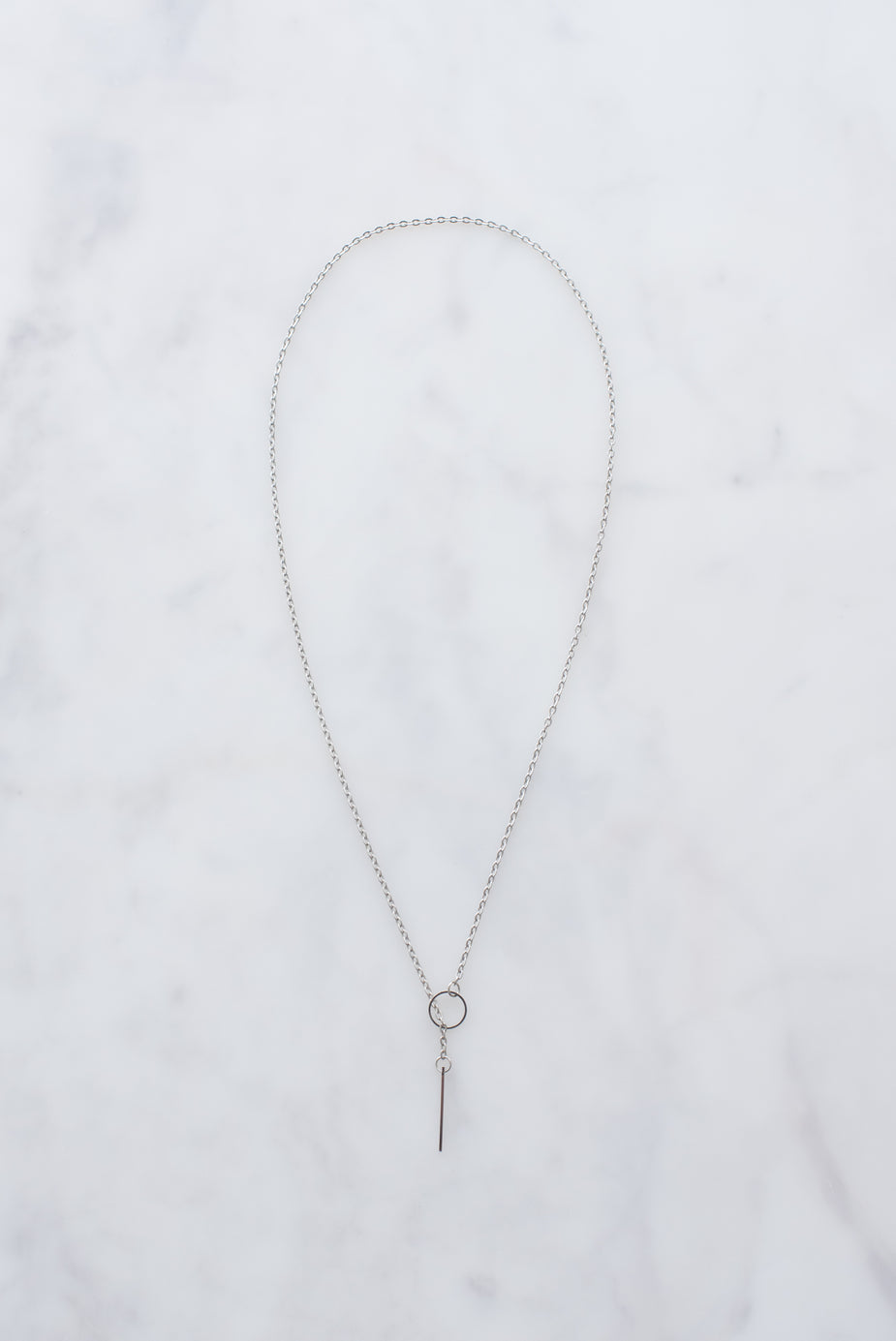 Silver Threader Necklace | bm-color