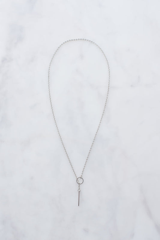 Silver Threader Necklace | bm-color