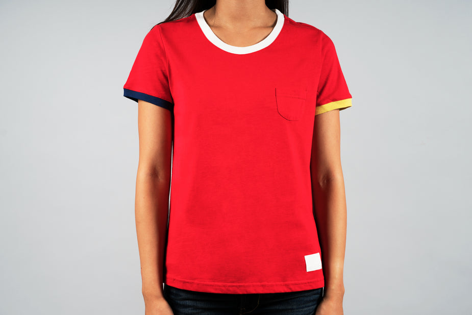 Red Sports Tee | bm-color